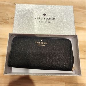 Kate spade glitter wallet